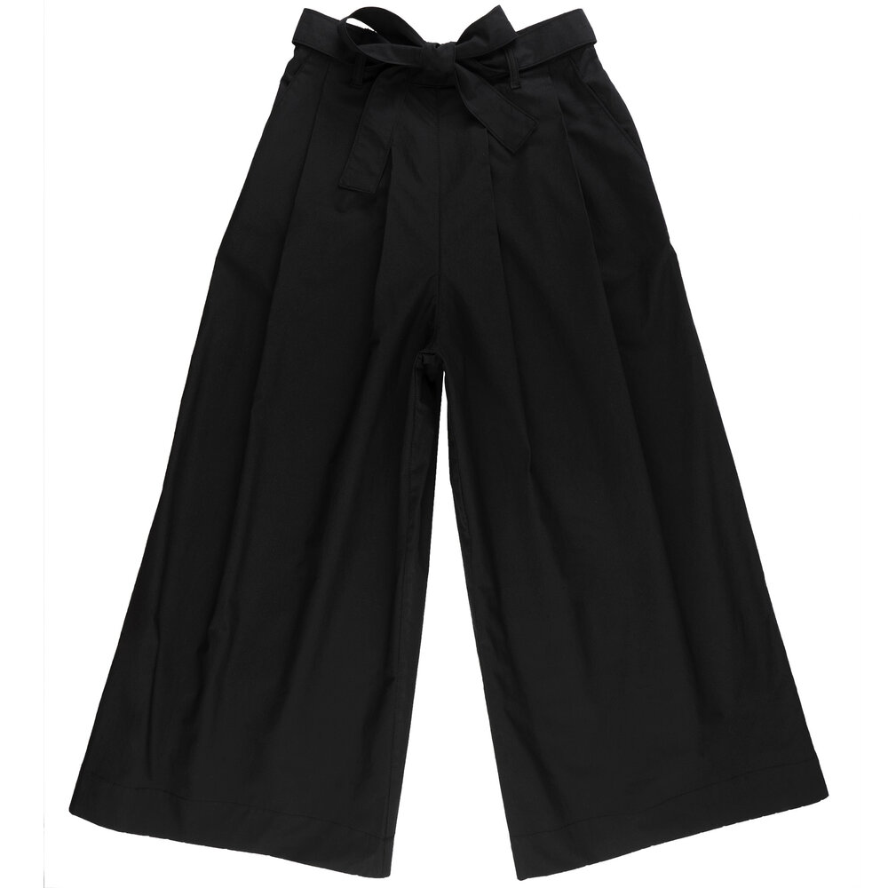 Naked and Famous-Wide Pant-Cotton Typewriter - Black Riot HK